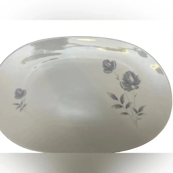 Vintage Bavaria Tirschenreuth 33 Germany Platter 3934. Floral Pattern pristine - Picture 2 of 7